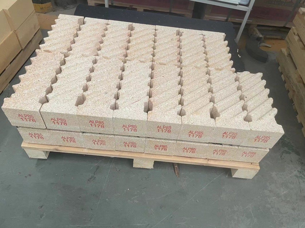 آجر های آتش گیر زرکون کروم آلومینیوم بالا برای کاربردهای دمای بالا SK-36