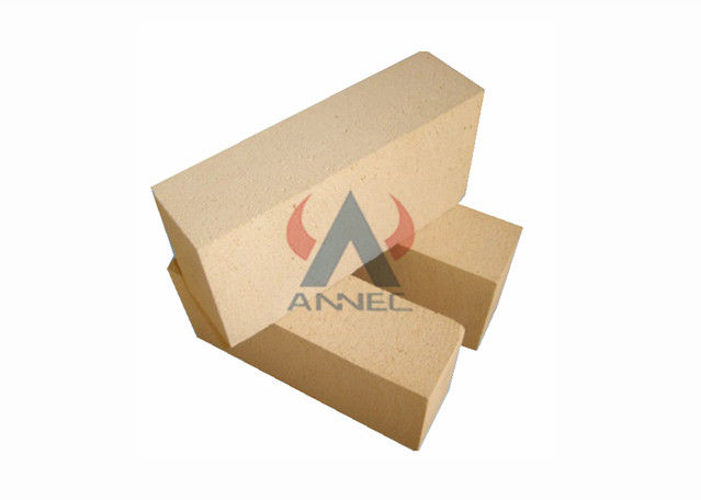 ISO9001 1.0g/cm3 1590 درجه Mullite سبک آجر آتش برای اجاق گاز داغ