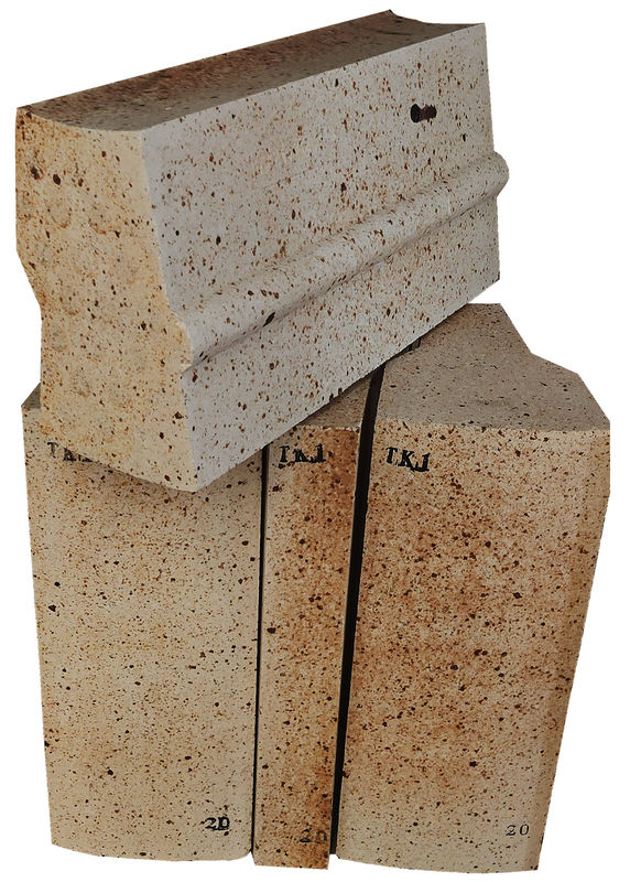 آجر نسوز آجر نسوز سیلیکا با وزن سبک عایق حرارتی 0.8-1.2 G / cm3